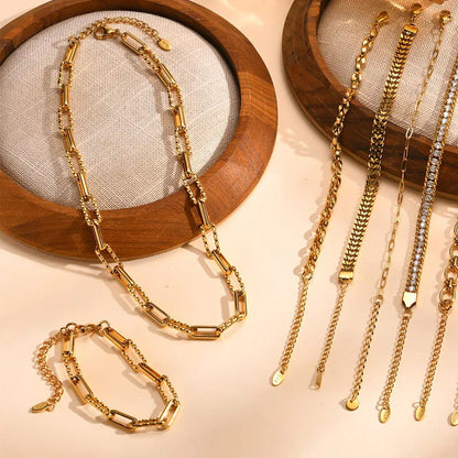 Women Stainless Steel Chain Bracelet