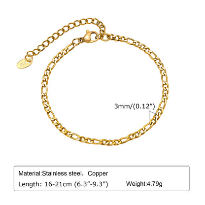 Women Stainless Steel Chain Bracelet
